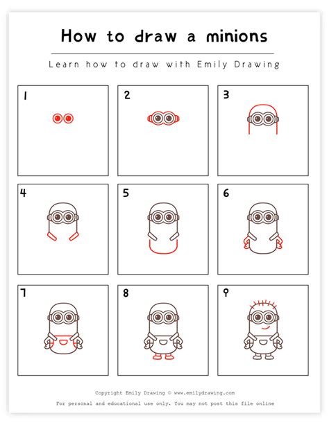 How to Draw a Minion – Emily Drawing.